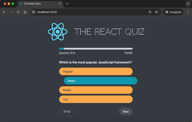 React Quiz